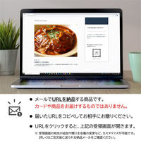 AoyamaLab オンラインギフト URLですぐ納品 贈り物や景品に 鹿児島黒牛 の 煮込み ハンバーグ 4個 メール1通（直送品）