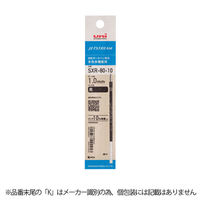三菱鉛筆uni ジェットストリーム多色・多機能用替芯 紙パッケージ 1.0mm 黒 SXR8010K.24 1箱（10本入）