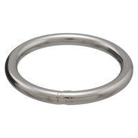 ハイロジック 11104 ステンレス 丸リング 5x40mm 1個（直送品）