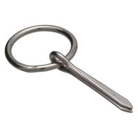 ハイロジック 11132 ステンレス 打チ込ミ丸カン 3x25mm 1個（直送品）