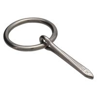 ハイロジック 11133 ステンレス 打チ込ミ丸カン 4x30mm 1個（直送品）