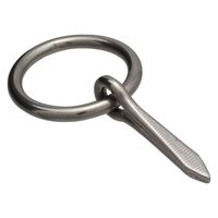 ハイロジック 11135 ステンレス 打チ込ミ丸カン 6x40mm 1個（直送品）