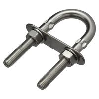 ハイロジック 11142 ステンレス ロングUボルト 8x81mm 1個（直送品）