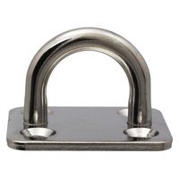 ハイロジック 11148 ステンレス アイプレート 6mm 1個（直送品）