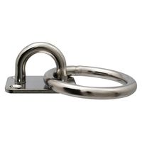 ハイロジック 11152 ステンレス リングプレート 8mm 1個（直送品）