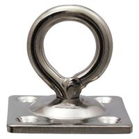 ハイロジック 11153 ステンレス 回転アイプレート 5mm 1個（直送品）