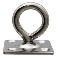 ハイロジック 11154 ステンレス 回転アイプレート 6mm 1個（直送品）