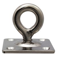 ハイロジック 11155 ステンレス 回転アイプレート 8mm 1個（直送品）