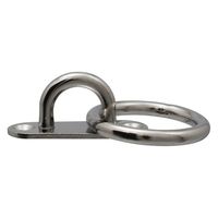 ハイロジック 11166 ステンレス パッドアイ丸カン 5mm 1個（直送品）