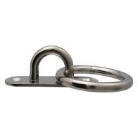 ハイロジック 11168 ステンレス パッドアイ丸カン 8mm 1個（直送品）