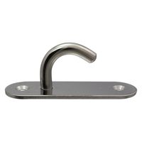 ハイロジック 11173 ステンレス オープンパッドアイ 9mm 1個（直送品）