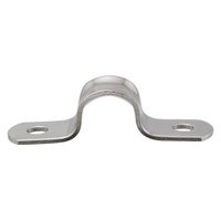 ハイロジック 11177 ステンレス シートアイストラップ (2穴) 10mm 1個（直送品）