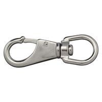 ハイロジック 11222 ステンレス スイベルスナップ 5mm 1個（直送品）