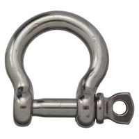 ハイロジック 11308 ステンレス オタフクシャックル 5mm 1個（直送品）