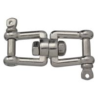 ハイロジック 11325 ステンレス スイベル 両ネジ 6mm 1個（直送品）