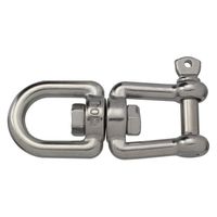 ハイロジック 11328 ステンレス スイベル 片ネジ 8mm 1個（直送品）