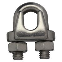 ハイロジック 11373 ステンレス ワイヤークリップ 8mm 1個（直送品）