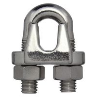 ハイロジック 11375 ステンレス ワイヤークリップ 12mm 1個（直送品）