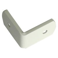 ハイロジック F-674 白アングル 30mm 1個（直送品）