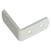 ハイロジック F-675 白アングル 40mm 1個（直送品）