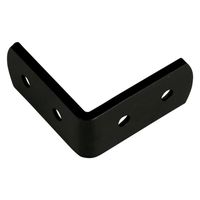 ハイロジック F-896 黒 アングル 40mm 1個（直送品）