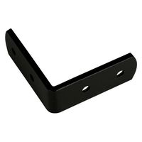 ハイロジック F-897 黒 アングル 50mm 1個（直送品）