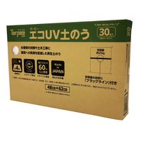 【土のう袋】萩原工業 ターピー エコＵＶ土のう ホワイト 48cm×62cm 箱入り EUVD30BOX 1箱（30枚入）