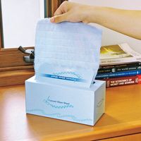 アズマ工業 ふんわりワイパーシート ロールブルー 401107300 1セット(1個(50枚入)×30)