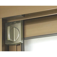 日中製作所 ヒナカ 上枠型戸じまりくん シルバー 141SL 1個