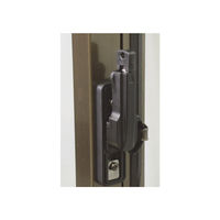 日中製作所 ヒナカ 144KR-B 取替クレセントR ブラック 1個（直送品）