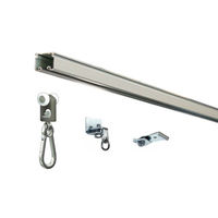 日中製作所 ヒナカ HKG-18 大型レールセット 天井付け W1820mm スチール 1セット（直送品）