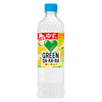 サントリー GREEN DA・KA・RA（グリーンダカラ） 冬限定ビタミン・ゆず味 冷凍兼用 600ml 1箱（24本入）