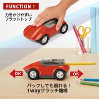 プラス ハシレ!エンピツケズリ! FS-660 RD 1個（直送品）