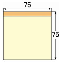 ジョインテックス ふせん 75×75mm桃 P314J-P-10 1セット(10パック)（直送品）