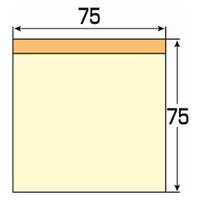 ジョインテックス ふせんBOX 75×75mm桃 P434J-P-10　10箱（直送品）