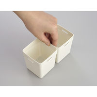 イノマタ化学 イノマタ #2965 連結ポケット7×7 5P アイボリー 1セット(5個入)（直送品）