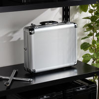 JEJアステージ アルミケース T3AA-C シルバー 1個