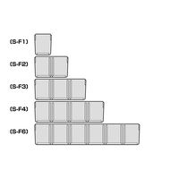 JEJアステージ パーツストッカー用深型仕切板 SーF1(深型仕切板) 1個