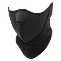 おたふく手袋 オタフク フェイスマスク フリース付 黒 B-92 1枚