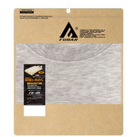 おたふく手袋 fubar FB-101 コットンエアサンド ヘザー灰 S 1枚（直送品）