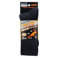 おたふく手袋 オタフク JW-157 黒 BT サーモソックス 先丸 2P 1組(2足入)（直送品）