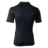 おたふく手袋 オタフク JW-603 メッシュポロシャツ ショート 11黒 5L 1枚（直送品）