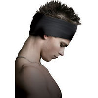 おたふく手袋 オタフク JW-610 黒 ストレッチ ヘアーバンド 1本（直送品）