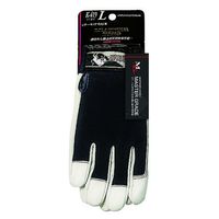 おたふく手袋 オタフク K-419 レザーキング 甲メリ L 牛革 1双