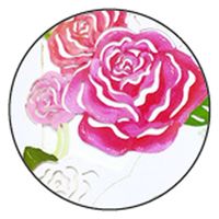 クローズ・ピン グリーティングカード バースディ 誕生日 バラ GC14996 1セット(5枚)（直送品）