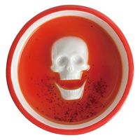 サンアート 激辛骸骨小皿 san3604 1個（直送品）