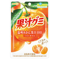 果汁グミ温州みかん 10袋 明治