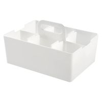 JEJアステージ デスクトート ホワイト 卓上収納 1セット（6個）