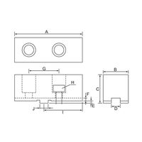 ジーネット GIGA ギガ・セレクション 生爪 SMW用 WAKー200ーH47 WAK200-47 1組（直送品）