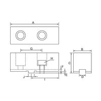 ジーネット GIGA ギガ・セレクション アルミ生爪 ALーSBSー9BーH32 AL-SBS9B32 1組（直送品）